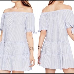 BCBGMaxAzria Britt Off the Shoulder Dress